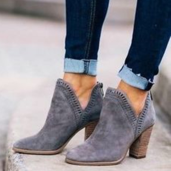 vince camuto split shaft bootie